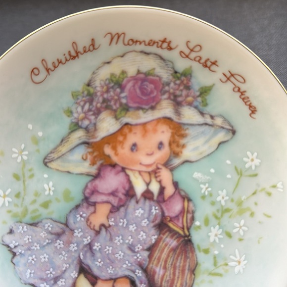 ๐Vintage AVON 1981 Motherโs Day Plate Cherished Moments Exclusively From Japan - Picture 6 of 9